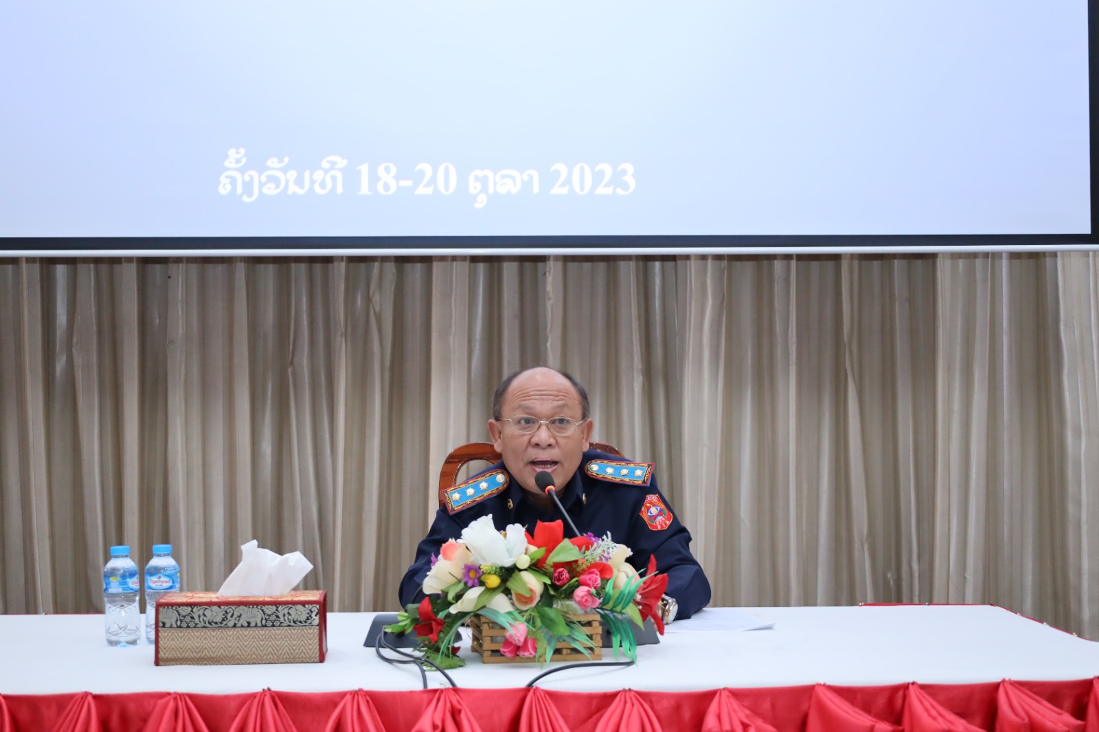 ພິທີເປີດຝຶກອົບຮົມຄູຝຶກໄລຍະສັ້ນ ໃຫ້ພະນັກງານ ຂອງຄະນະກວດກາສູນກາງພັກ ແລະ ອົງການກວດກາແຫ່ງລັດ