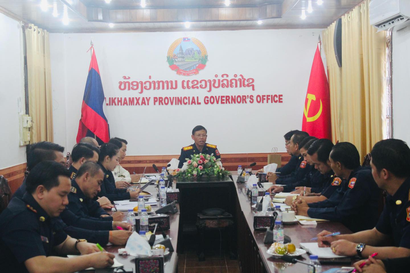 ຮອງປະທານ ຄະນະກວດກາສູນກາງພັກ ລົງເຄື່ອນໄຫວວຽກງານ ຢູ່ແຂວງບໍລິຄຳໄຊ
