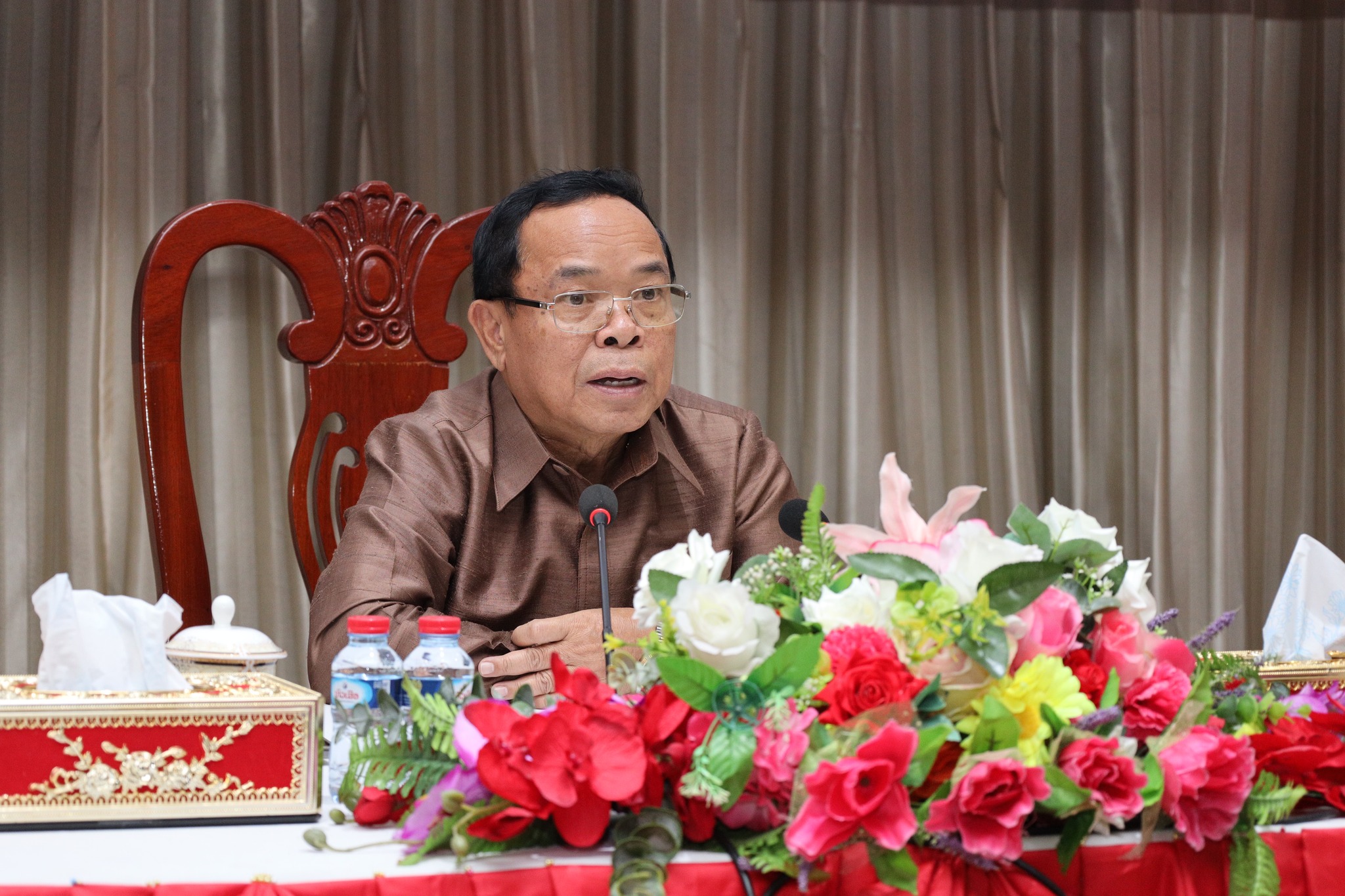 ຄະນະກວດກາສູນກາງພັກ ແລະ ອົງການກວດກາແຫ່ງລັດ ຈັດພິທີປະກາດການແຕ່ງຕັ້ງ ແລະ ສັບຊ້ອນພະນັກງານນຳພາ-ຄຸ້ມຄອງ